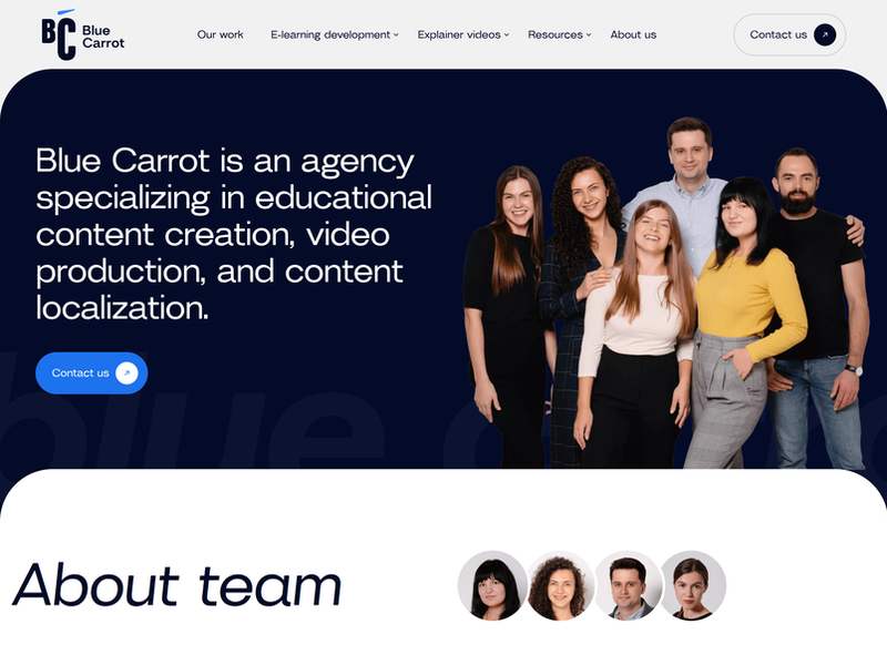 Project Blue Carrot